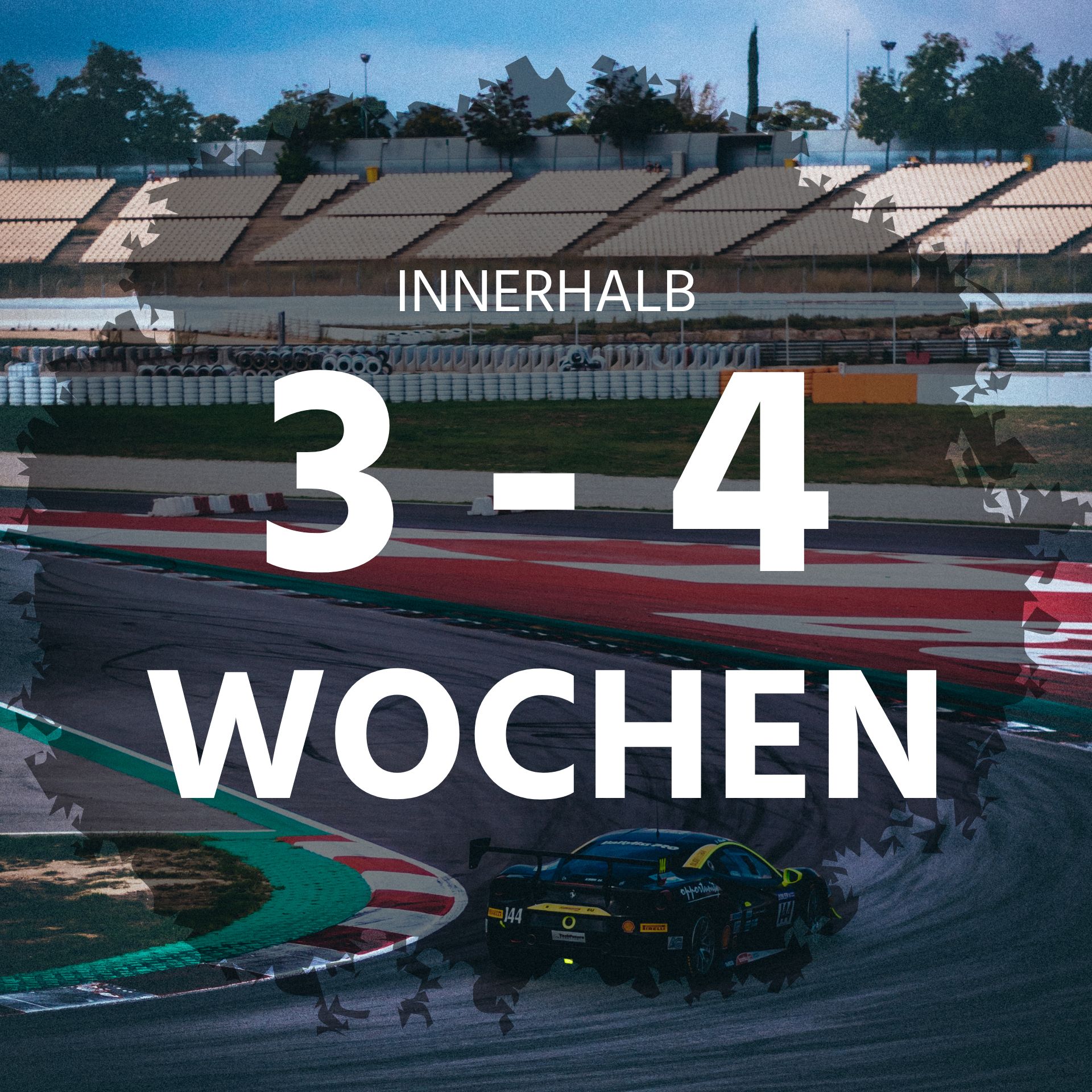 Innerhalb 3-4 Wochen